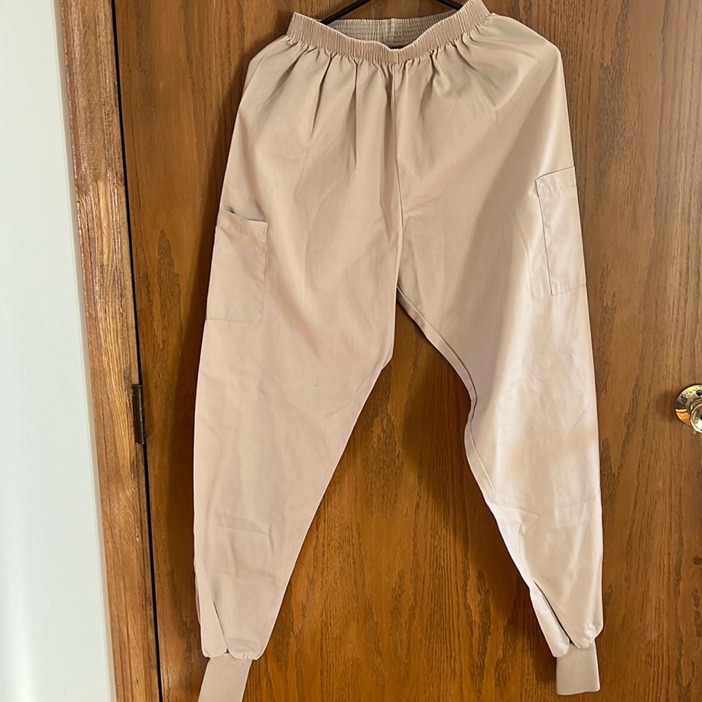 Jasco uniform size, small khaki, and color